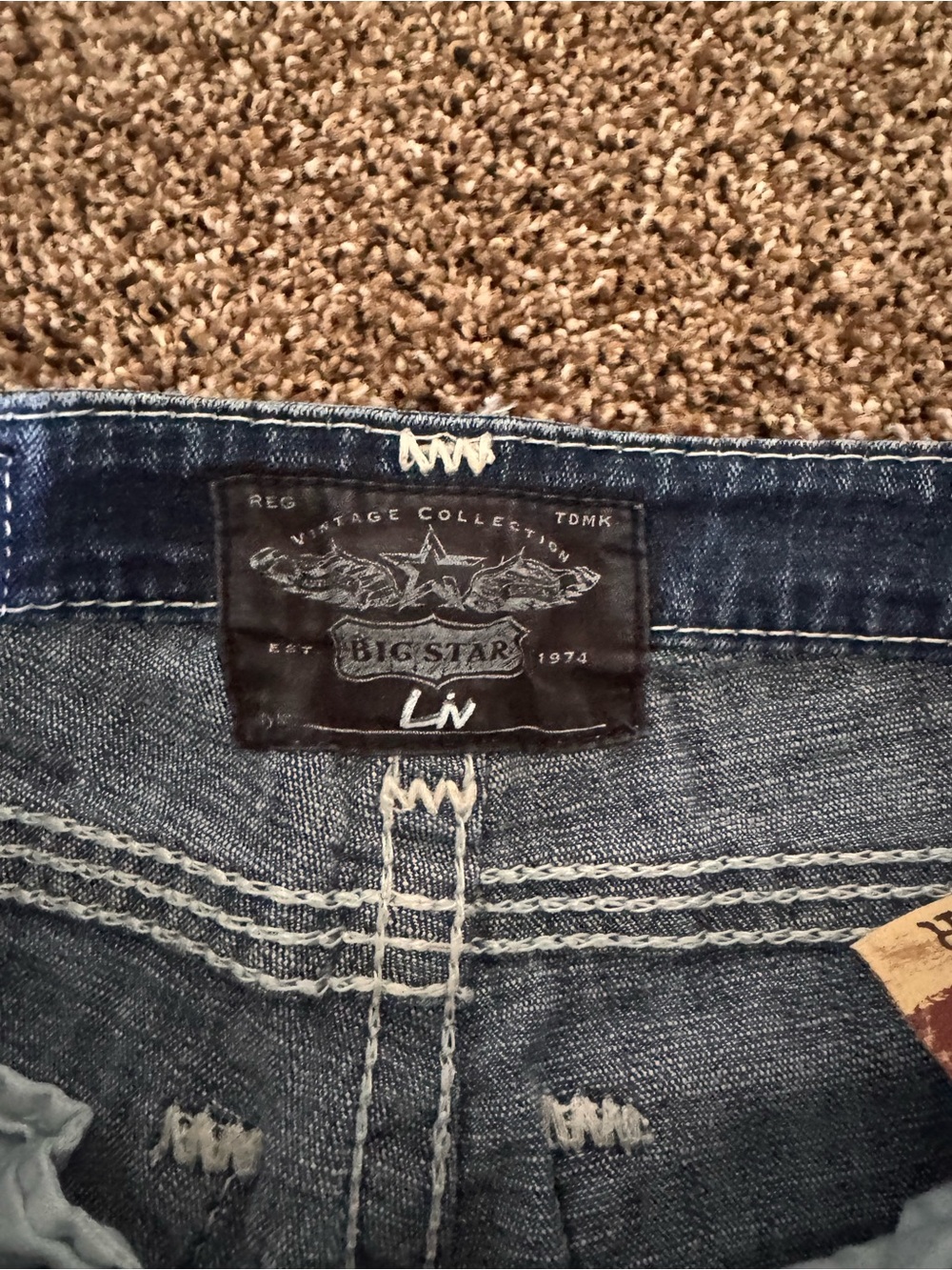 Big Star Liv Denim straight leg - Picture 7 of 9